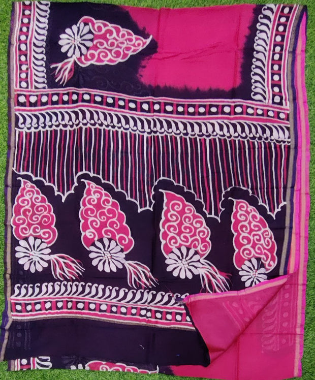 Rani Pink Maheswari Bathik 27May10