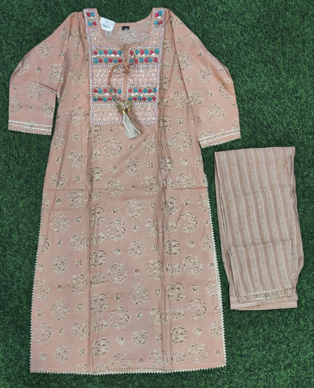 Peach Dress 18JUN18E