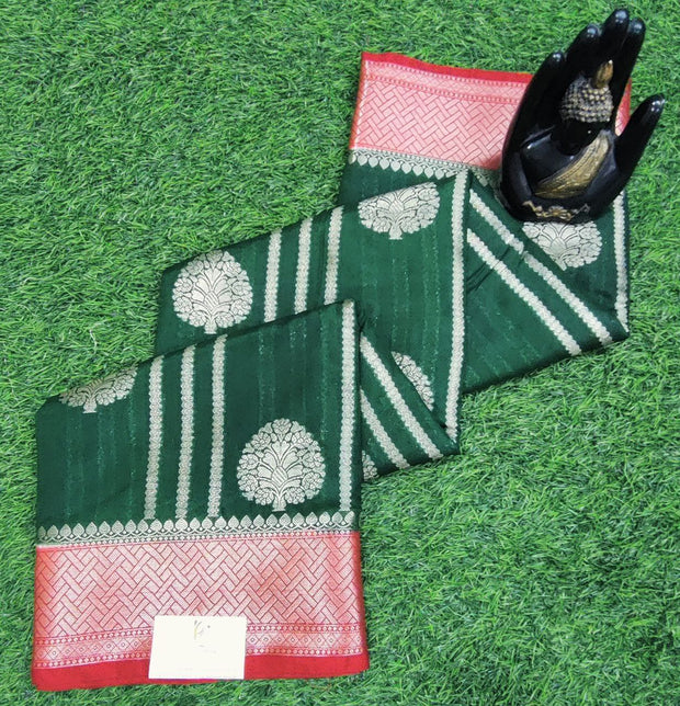 Green Dupiyana Silk 11DEC12
