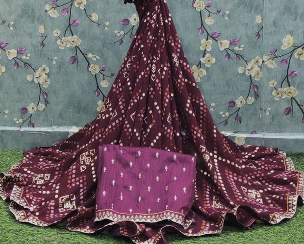 Marron Rajasthan Bandini 10DEC1