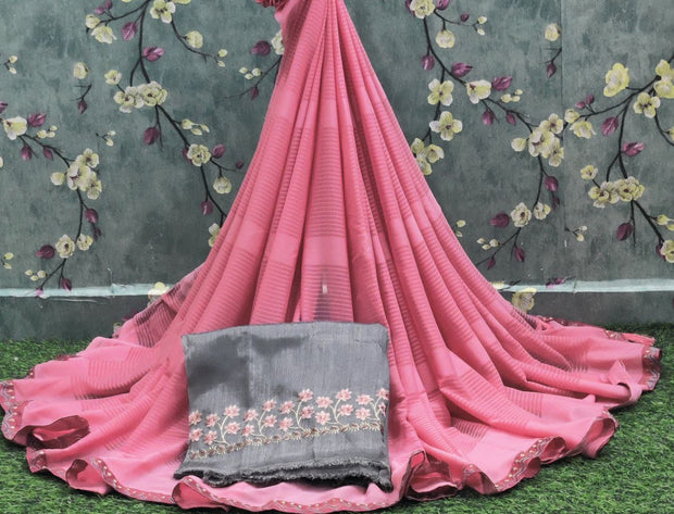 Peach Georgette 10DEC10