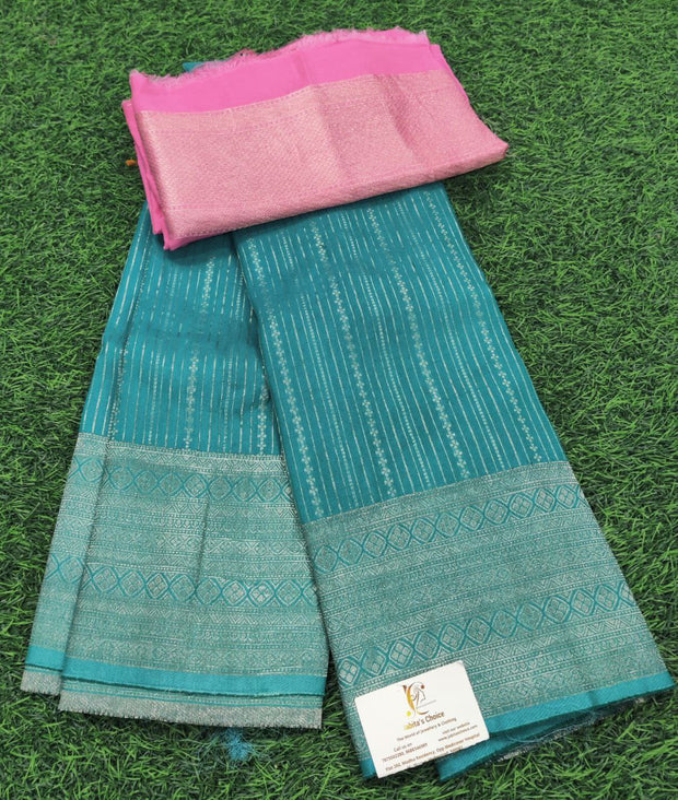Light Blue Banaras 22 J5-3E
