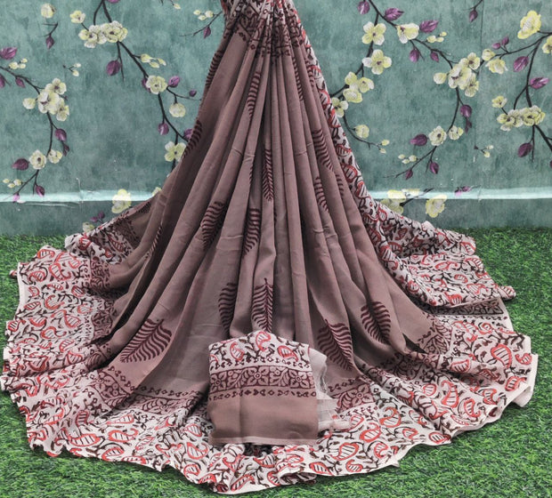 Beige Pure Georgette 14DEC1