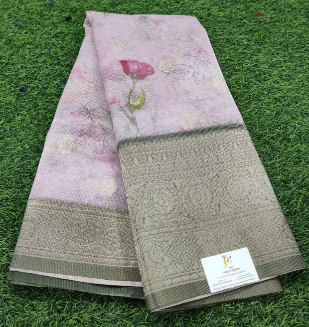 Light Peach Silk Kota 24 J5-13E