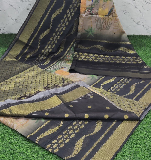 Black Viscose Kadhi 15 C5-3