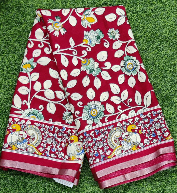 Red Mysore Crepe 5 C5-6