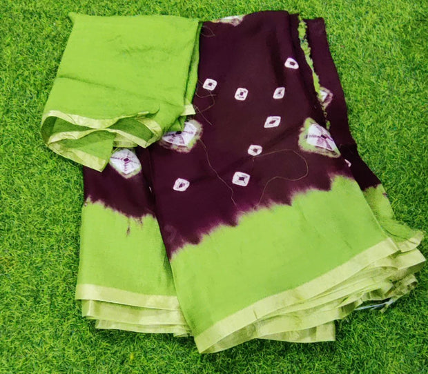 Brown Kadhi Georgette 21 D5-6