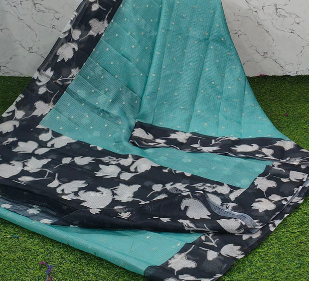 Lux Green Silk Kota 19 J5-5