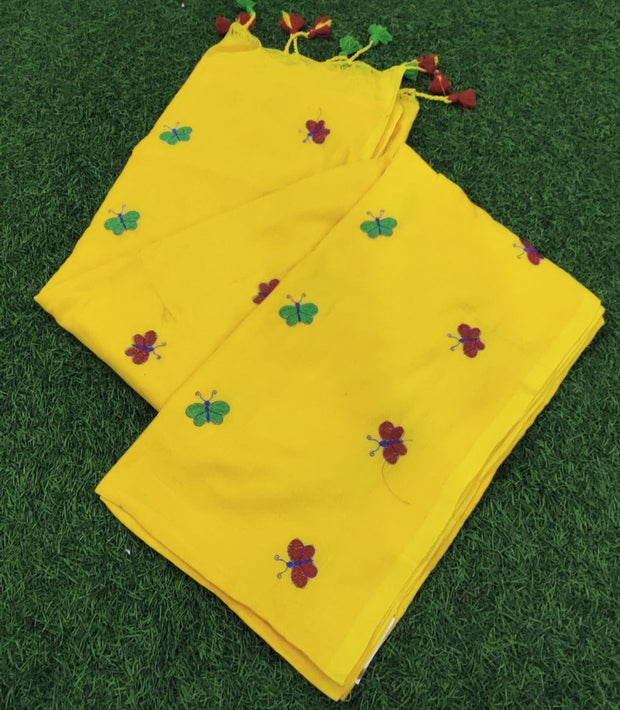 Yellow Linen Cotton 23 E5-5E