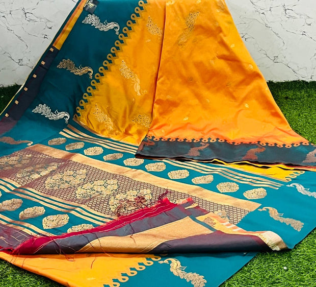 Yellow Katan Banaras 13 H5-6