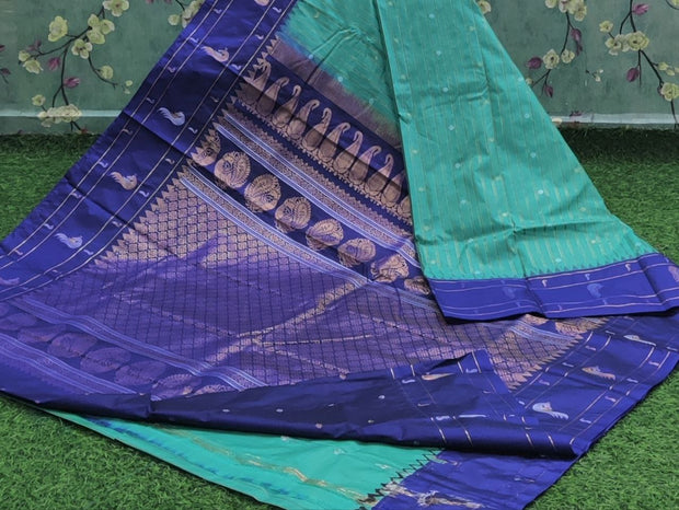 Lux green gadwal pattu 21 I5 6