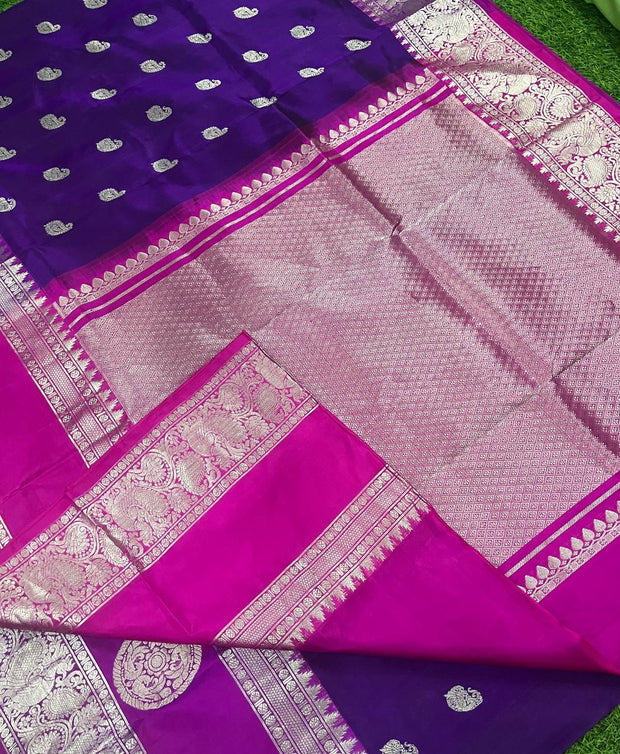 Purple Venkatgiri Pattu 25 L4-5