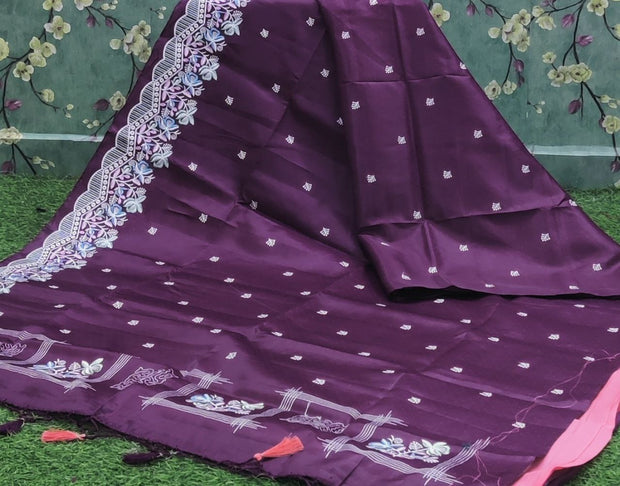 Purple Honey Tussar 14 L4-6E