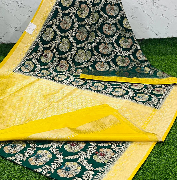 Bottle Green Meena Banaras 29 I5-5