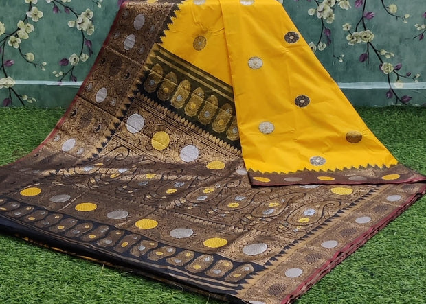Mango Yellow Vidharba Pattu 18 J4-4