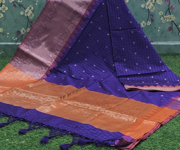 Robin Blue LW Kanchi Pattu 10 K4-3