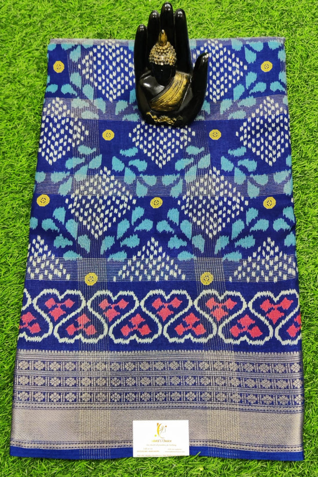 Blue Patola Silk 16 I4-15