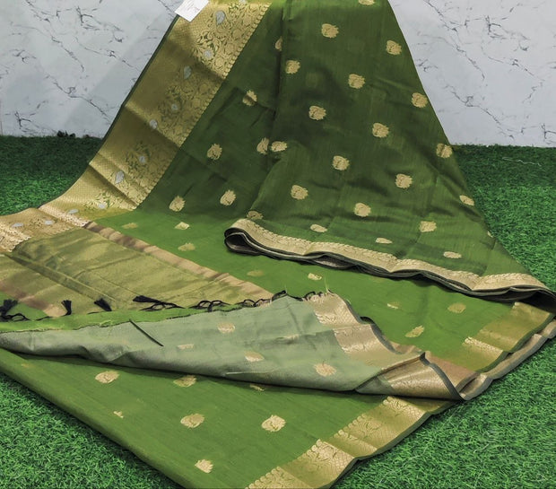 MEHANDI GREEN LW KOLLAM PATTU 10 E5-5