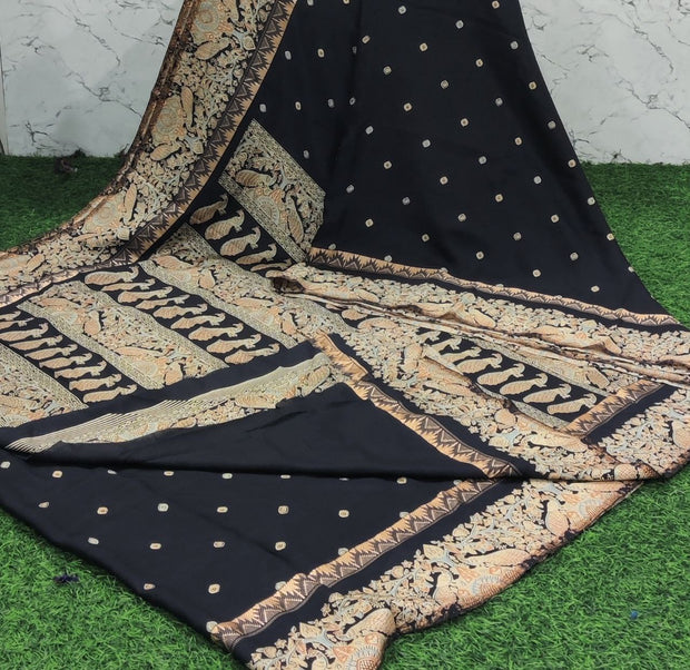 Black Mysore Crepe 26 D5-12