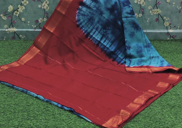 Lux Green Mangalgiri Shibori 23 C5-10