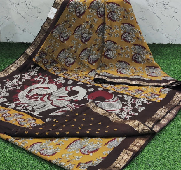Yellow Pichwai Maheshwari 15 E5-9