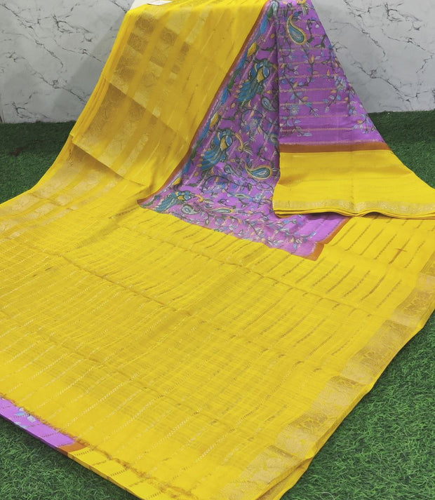 Lavender Mysore Crepe 18 L4-2