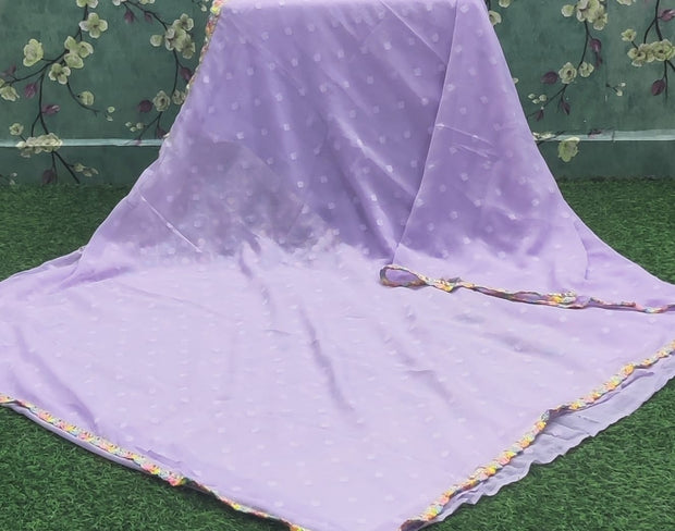 Lavender Chinon Georgette 18 K4-9