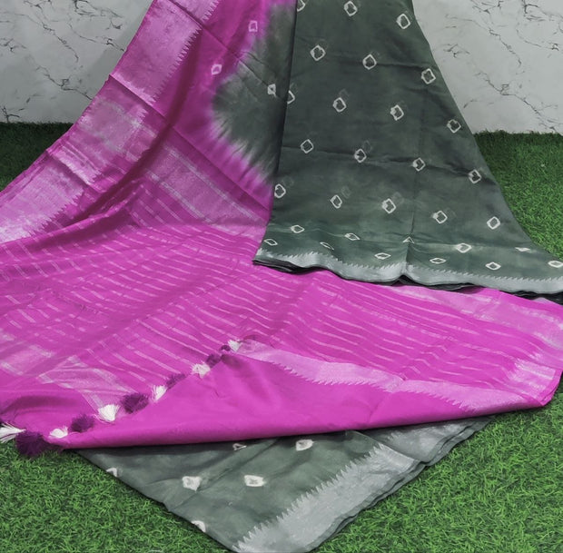 Green Mangalgiri Bandhini 25 D5-4