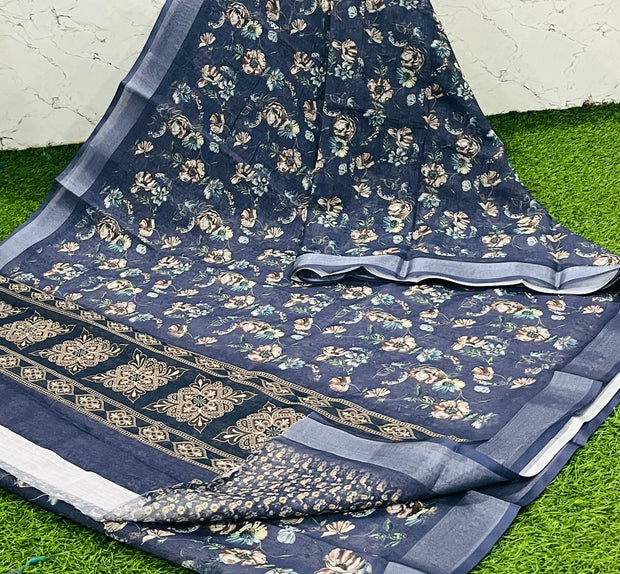 Lavender Grey Lotus Voile 11 I5-6E