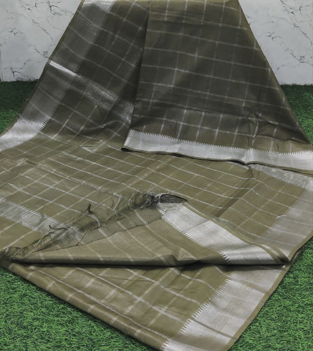 Green Mangalgiri Handloom 17 C5-13