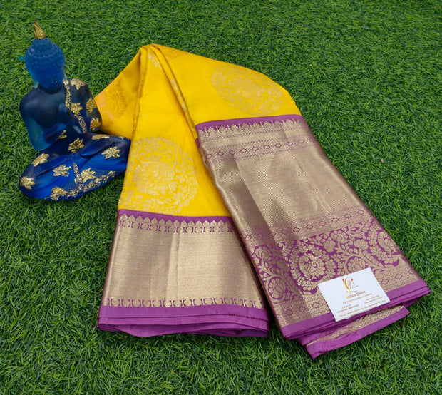 Yellow Kanchi Pattu 16 E5-7