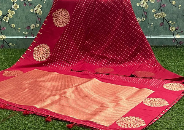 Red Raw Mango Silk 20 K4-7