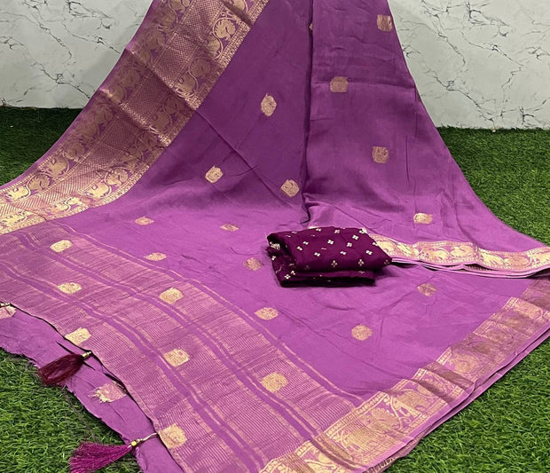 Lavender Pink Mona Silk 28 A5-7