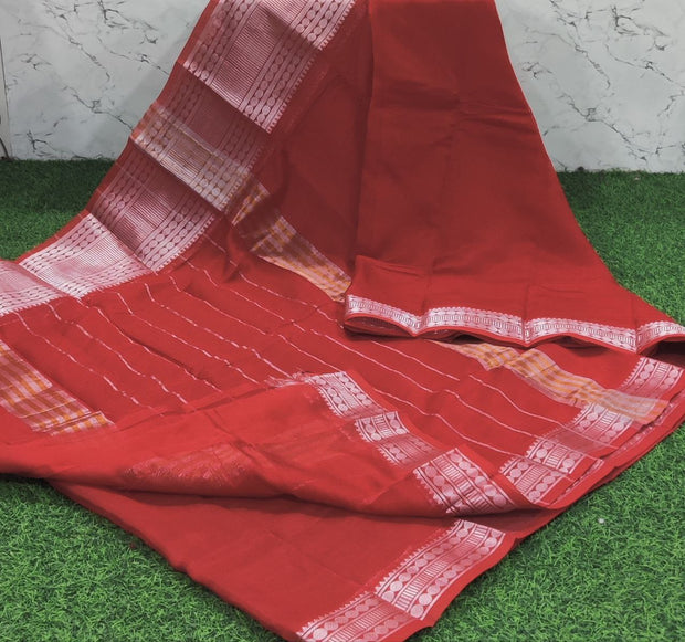 Red Mangalgiri Pattu 15 D5-11