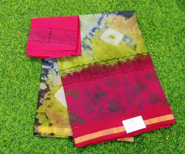 Red Pure Cotton Kota 21 D5-9