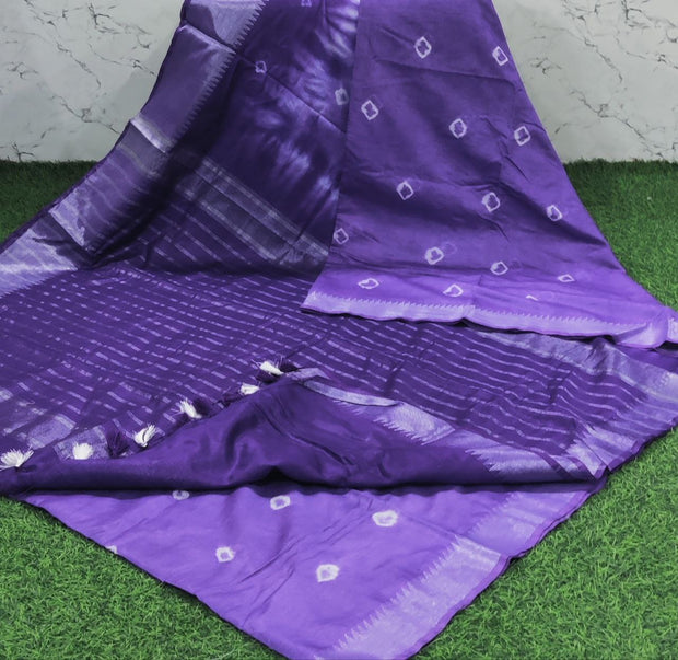 Lavender Mangalgiri Bandhini 25 D5-8