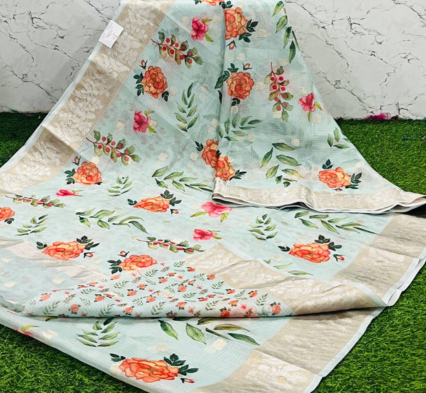 Lux Green Kota Floral 27 I5-11