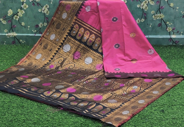 Tomato Pink Vidharba Pattu 18 J4-1