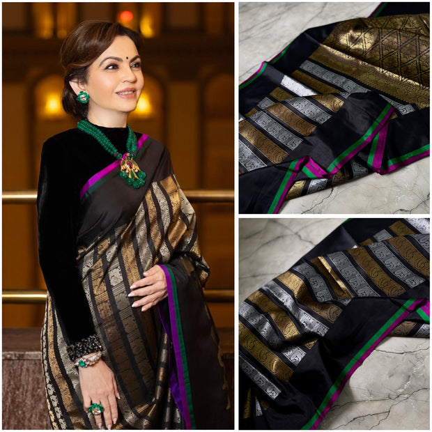 Black Banaras Pattu 4 C5-1