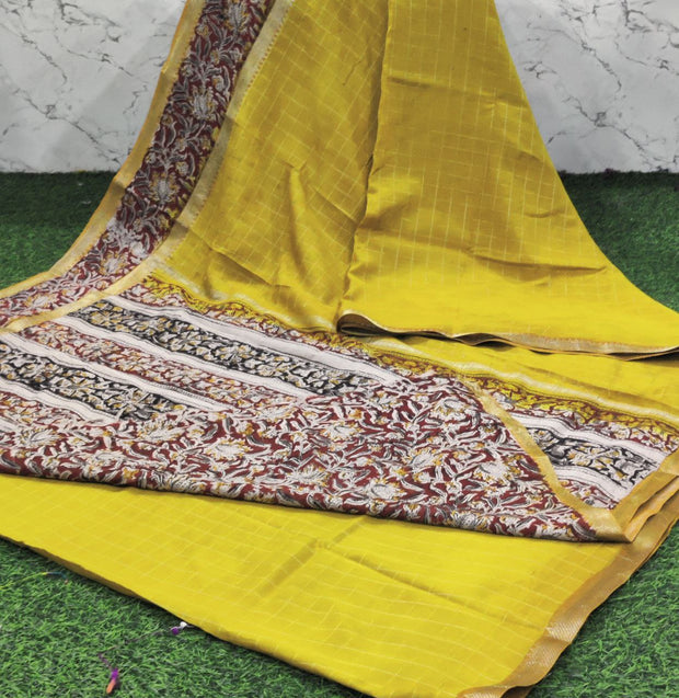 Yellow mangalagiri pattu 27J5 2