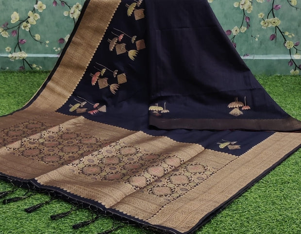Black Dupiyana Silk 30 I4-4