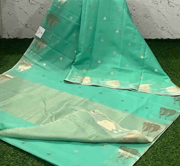 Lux Green Mango Silk 21 H5-11