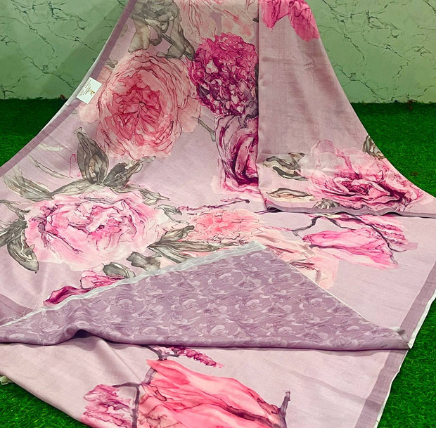 Pink Malai Tussar 10 C5-6