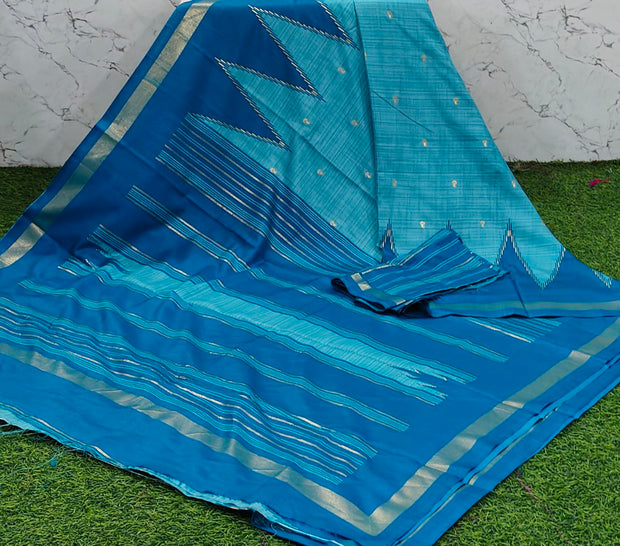 Blue Mona silk 19 I5 10E