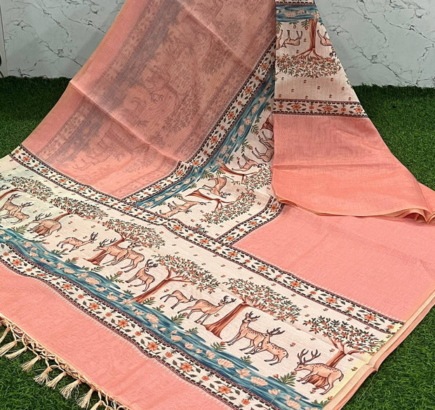 Peach Lotus Voile 3 I5-7