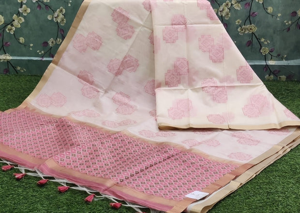 Cream Raw Silk 27 I4-8