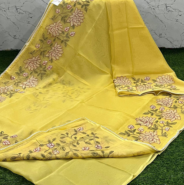 Yellow Korean Silk 17 K5-8