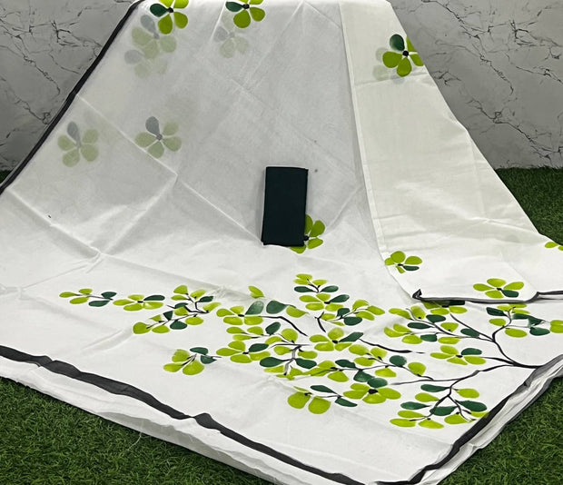 Bottle Green Mulmul Cotton 27 G5-7