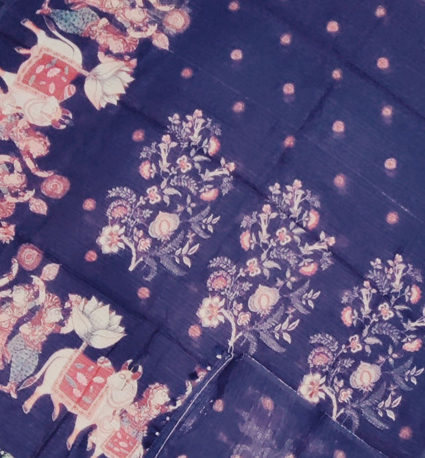 Blue Kalamkari 30 L4-8