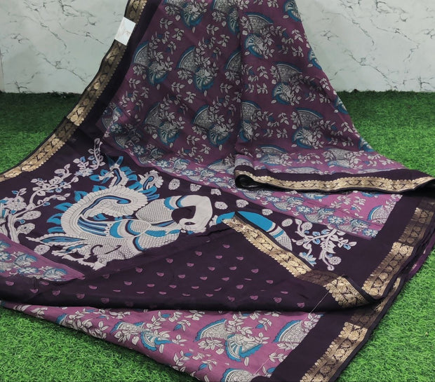 Lavender-Pink Pichwai Maheshwari 15 E5-11